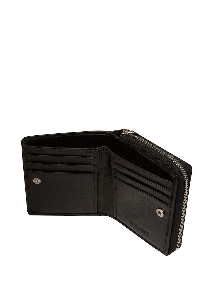 Pure Luxuries London 'Lena' Leather Black Purse - Image 2 of 4