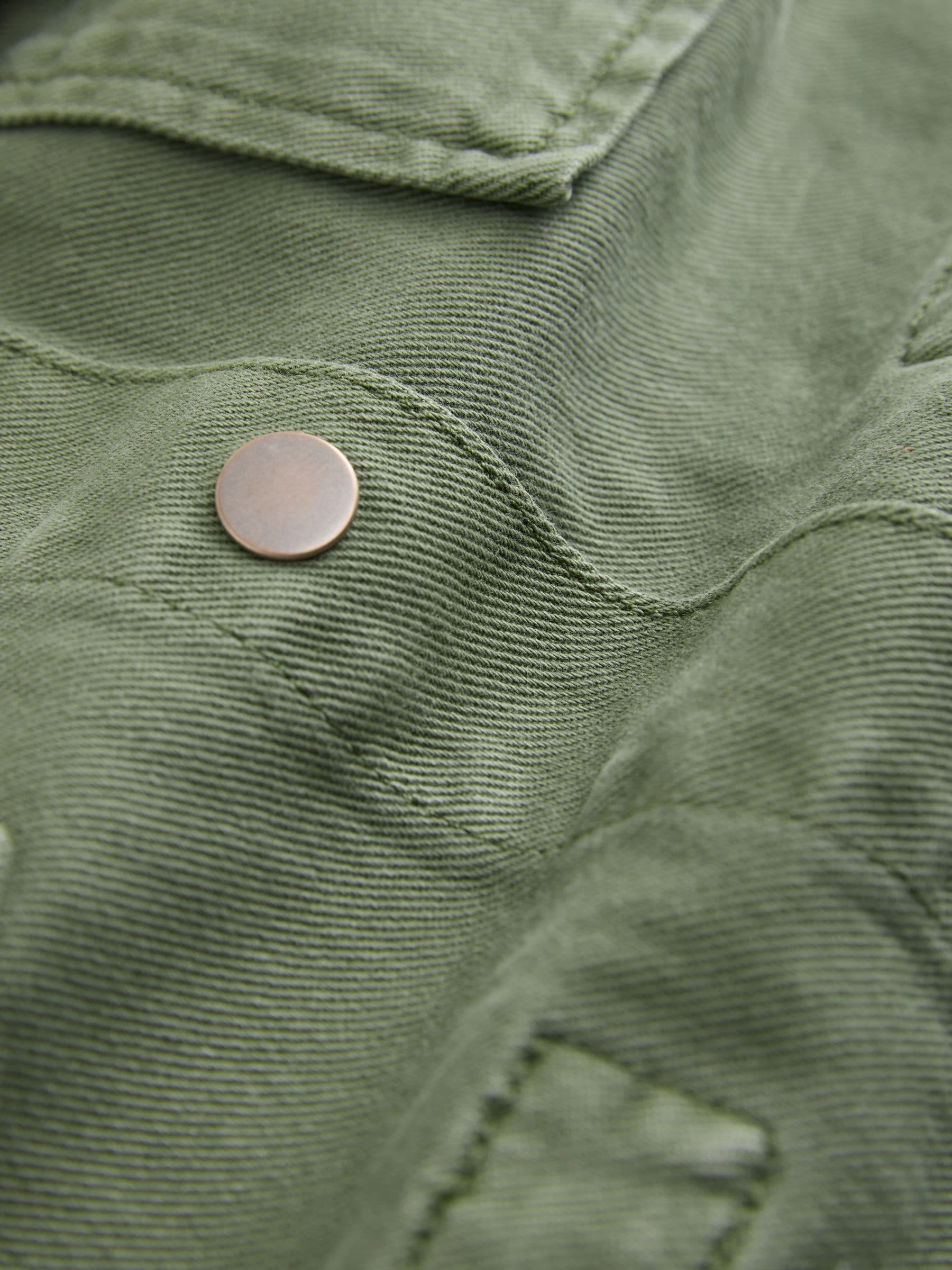 Buy Khaki Cotton Utility Jacket from Next Romania