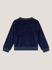Monsoon Blue Butterfly Embellished Top - Image 2 of 3