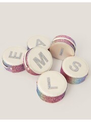 Monsoon White Round Glittery Initial A Bag - Image 4 of 4