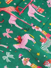 Set de pijamale lungi Monsoon de Crăciun cu imprimeu animal - Imaginea 4 din 4