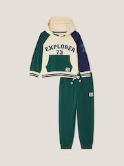 Monsoon Green Explorer Hoodie & Joggers Set - Image 1 of 3