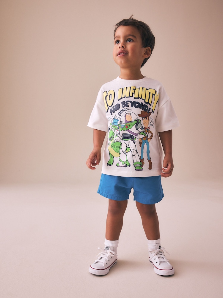 White Toy Story Short Sleeve T-Shirt (3mths-8yrs) - Image 1 of 8