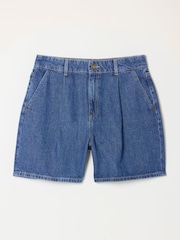 FatFace Mia Mid Wash Denim Shorts - Image 6 of 6