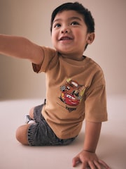 Charcoal Grey Short Sleeve Disney Cars Long Sleeve T-Shirt (3mths-8yrs) - Image 3 of 4