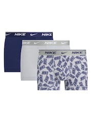 Nike Grey Trunks 3 Pack - Image 1 of 1