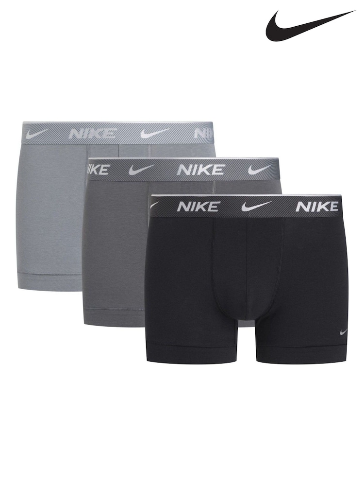 Grau - Nike Trunk 3PK Boxer - Bild 2 von 3