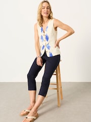FatFace Farnham Navy Crop Chino - Image 5 of 7