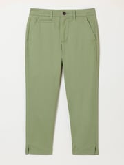 FatFace Green Farnham Green Crop Chinos - Image 6 of 6