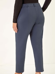 Roman Grey Curve Straight Leg Trousers - Image 3 of 5