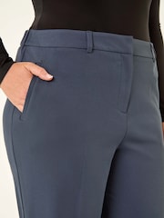 Roman Grey Curve Straight Leg Trousers - Image 5 of 5