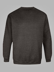 رمادي - D555 SWEAT Classic Crew Neck Sweatshirt - صورة 8 من 8