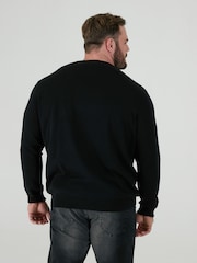 D555 Black JOVANNI 1 Classic Crew Neck Sweater - Image 2 of 7