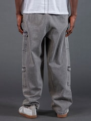 Religion Grey Multi Pocket Cargo Quantum Joggers - Image 3 of 4
