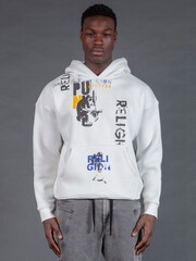 Religion White Punk Hoodie - Image 2 of 6