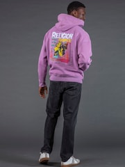 Religion Purple Acid Ripper Hoodie - Image 4 of 5