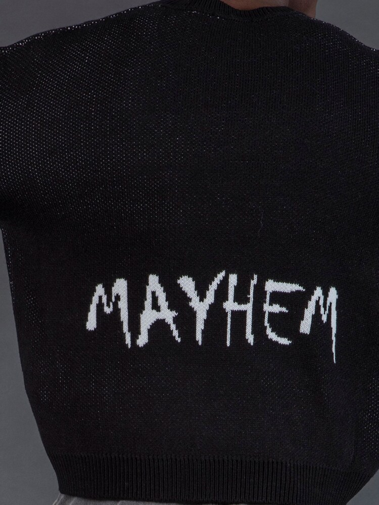 Religion Black Mayhem Knit Jumper - Image 6 of 6
