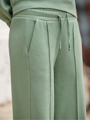 Ro&Zo Green Petite Petite Wide Leg Sweatpants - Image 3 of 4