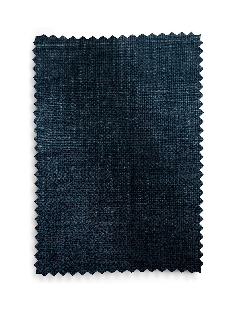 Cross Hatch Luxe Chenille Navy Blue Wilson Double Sofa Bed - Image 14 of 14 Cross Hatch Luxe Chenille Navy Blue Wilson Double Sofa Bed - Image 14 of 14
