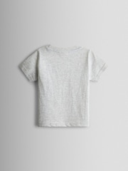 JoJo Maman Bébé Light Blue Shark 2-Piece T-Shirt & Shorts Set - Image 3 of 7