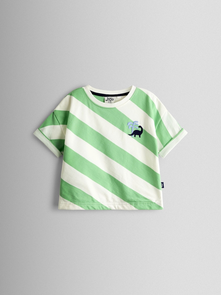 JoJo Maman Bébé 2-Piece T-Shirt & Shorts Set - Imaginea 2 din 6