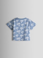 Coral & Light Blue Surf - JoJo Maman Bébé 2-Pack Appliqué T-Shirts - Imagen 5 de 7