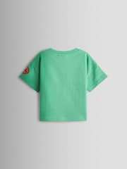 JoJo Maman Bébé Green 'Grow Your Own' Graphic T-Shirt - Image 2 of 3