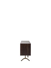 Gallery Home Dark Wood Genesis 4 Door Sideboard - Image 5 of 7
