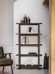 Gallery Home Dark Wood Homestead Open Display Smoked - Image 1 of 7