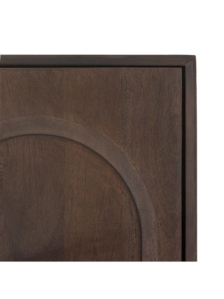 Gallery Home Brown Strata 2 Door Cupboard - Image 7 of 7