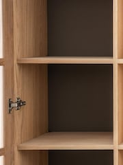 Gallery Home Natural Sakura 2 Door Cocktail Cabinet - Image 4 of 6