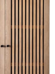 Gallery Home Natural Sakura 2 Door Cocktail Cabinet - Image 5 of 6