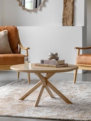 Gallery Home Natural Nordic Coffee Table - Image 1 of 7