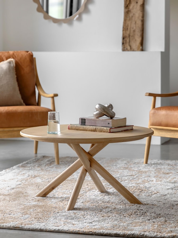 Gallery Home Natural Nordic Coffee Table - Image 1 of 7