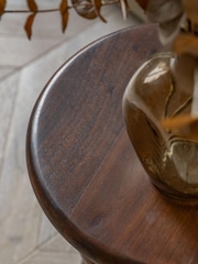 Gallery Home Dark Wood Verve Side Table - Image 3 of 5
