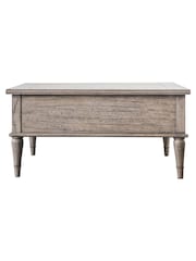 Gallery Home Natural Haven Square 2 Drawer Coffee Table - Image 5 of 7