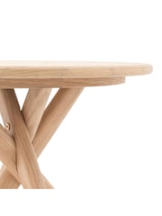 Gallery Home Natural Nordic Side Table - Image 4 of 7