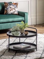 Gallery Home Black Oceanic Coffee Table - Image 1 of 6