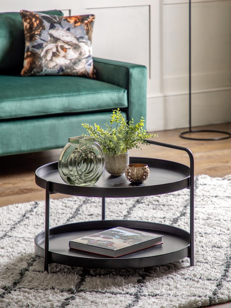 Gallery Home Black Oceanic Coffee Table - Image 1 of 6