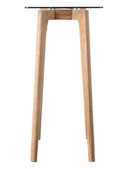 Gallery Home Light Wood Raven Oak Console Table - Image 4 of 6