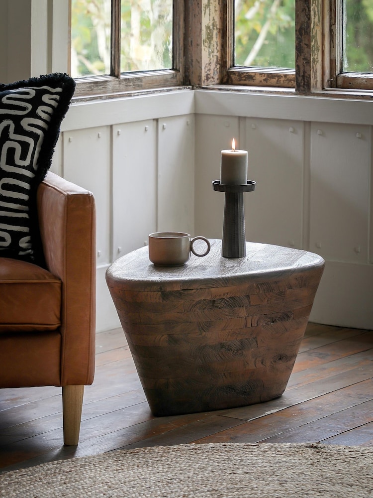 Gallery Home Dark Wood Terra Nova Side Table - Image 1 of 8
