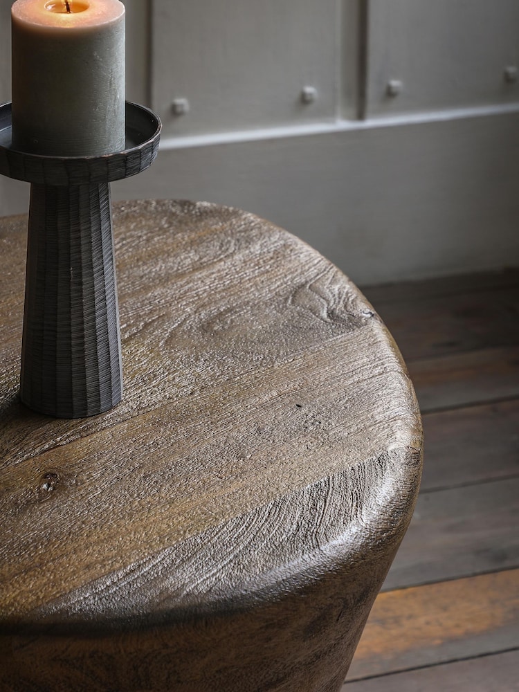Gallery Home Dark Wood Terra Nova Side Table - Image 2 of 8