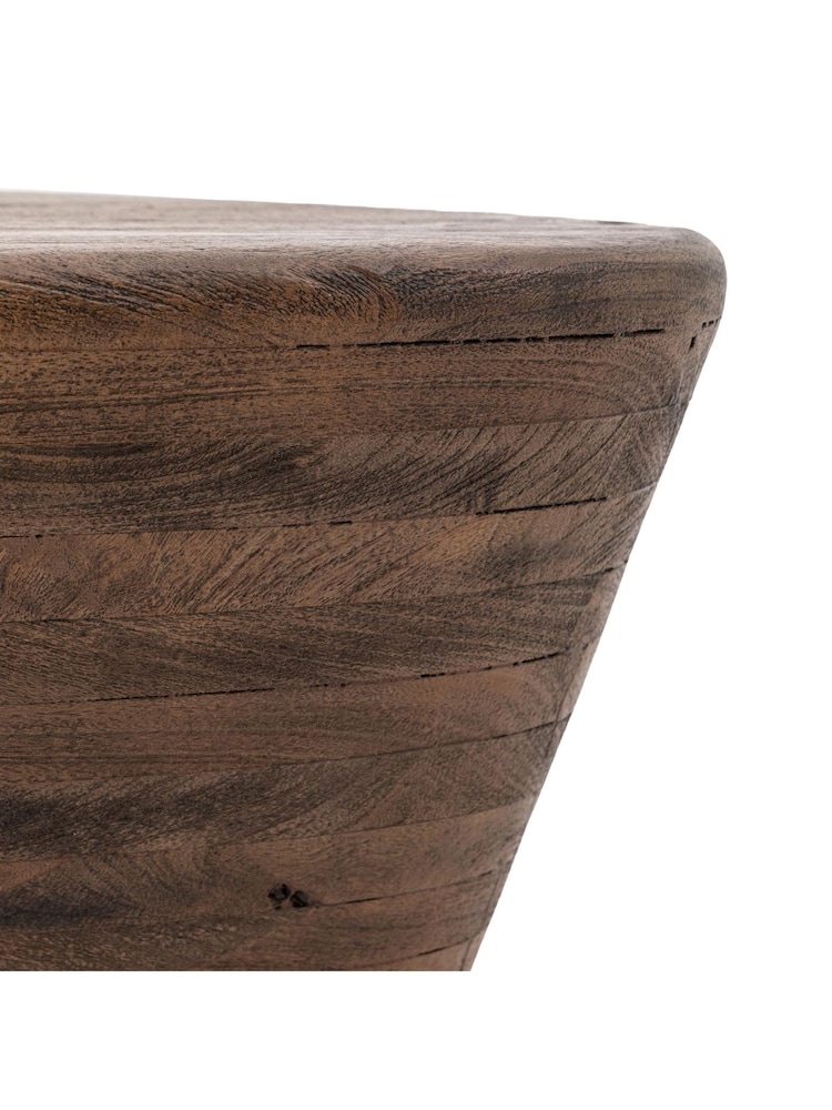 Gallery Home Dark Wood Terra Nova Side Table - Image 8 of 8
