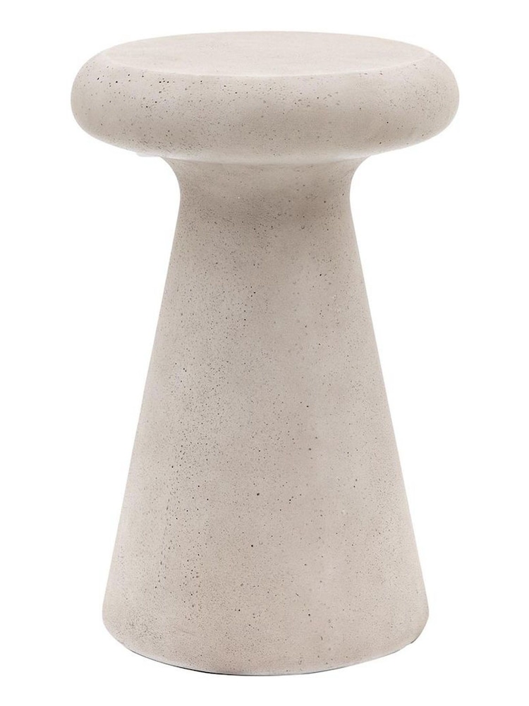 Gallery Home Grey Cobble Side Table Concrete - Image 1 of 2 Gallery Home Grey Cobble Side Table Concrete - Image 1 of 2