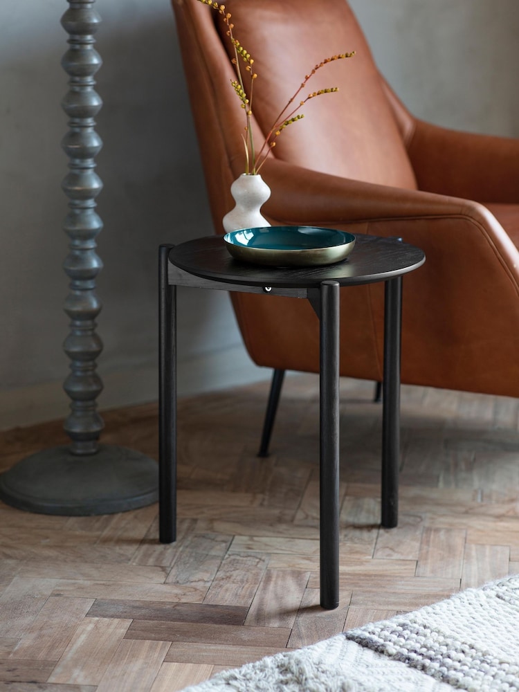 Gallery Home Black Crestwood Side Table Black - Image 1 of 4 Gallery Home Black Crestwood Side Table Black - Image 1 of 4