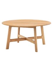Gallery Home Light Wood Altitude Round Coffee Table - Image 5 of 6