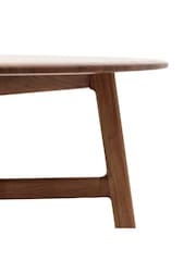 Gallery Home Dark Wood Verona Walnut Round Coffee Table - Image 4 of 7