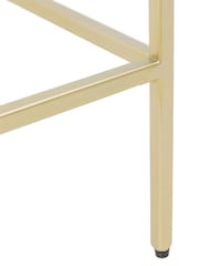 Gallery Home Champagne Mendel Console Table - Image 5 of 8