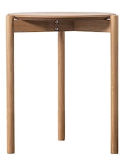 Gallery Home Light Wood Crestwood Side Table Oak - Image 3 of 3