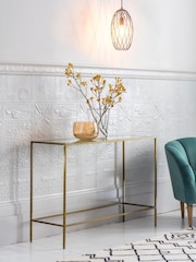Gallery Home Bronze Mendel Console Table - Image 1 of 6